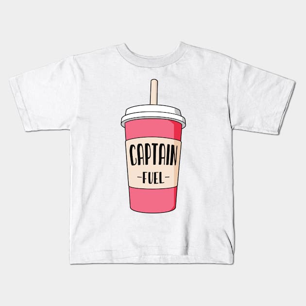 Captain job fuel Kids T-Shirt by NeedsFulfilled